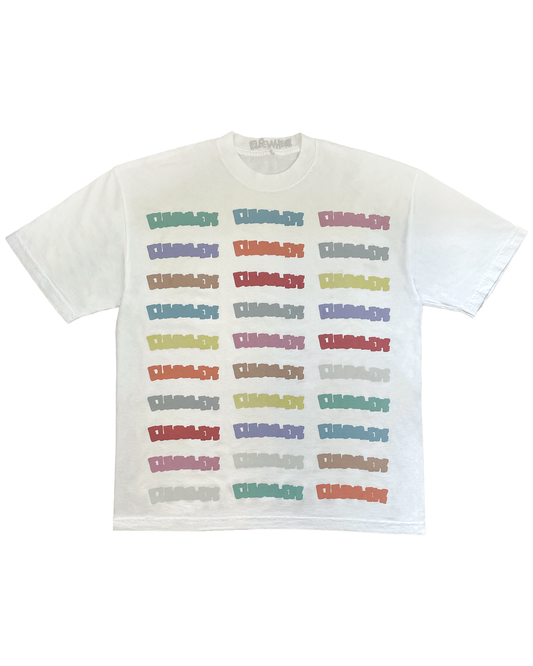 10 Color Logo Tee